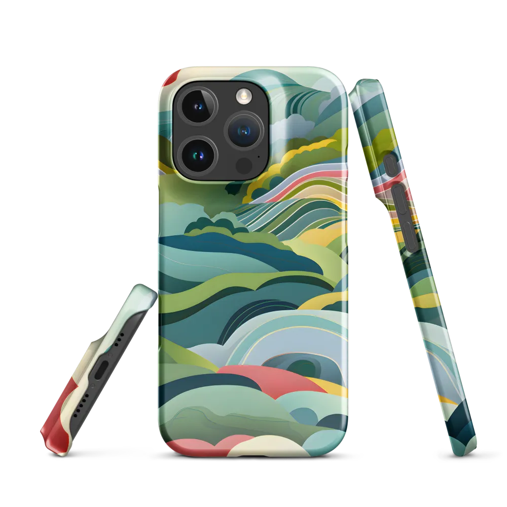 Waves of Serenity | Phone Case |  16 Pro | Snap Case | Glossy