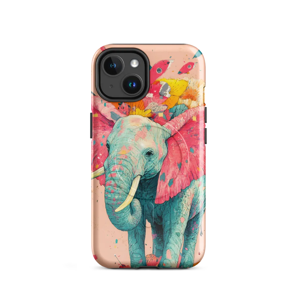 Whimsical Elegance: The Floral Elephant