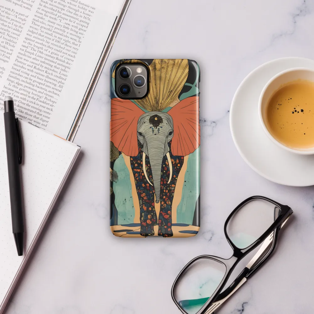 Whimsical Majesty: The Elephant of Dreams | Phone Case |  11 Pro Max | Snap Case | Glossy