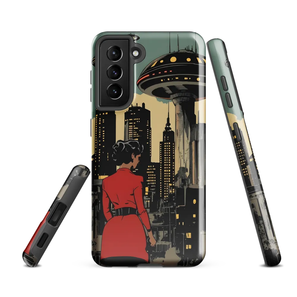 Envisioning Tomorrow: A Retro Futuristic Landscape