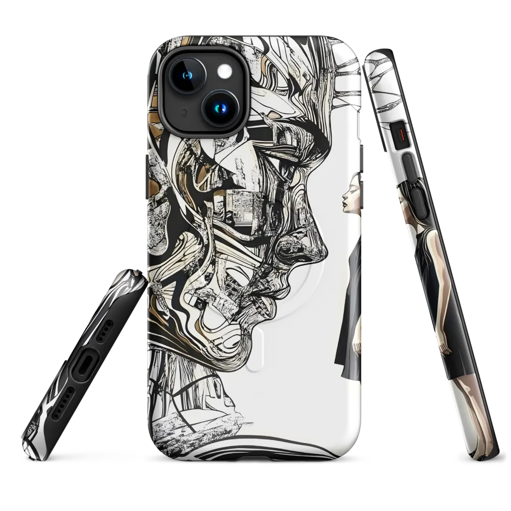 Reflections of Duality | Phone Case |  15 Plus | MagSafe® Tough Case | Glossy