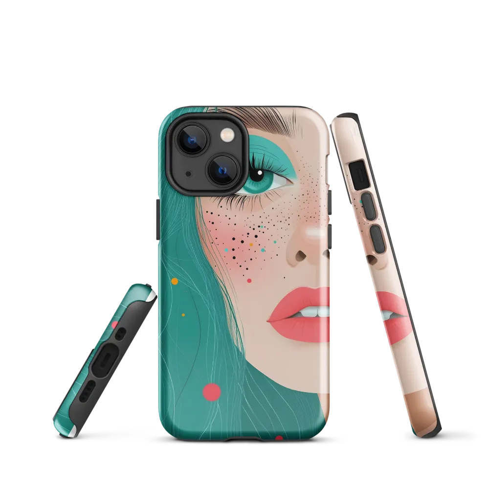 A Playful Portrait: Turquoise Temptation