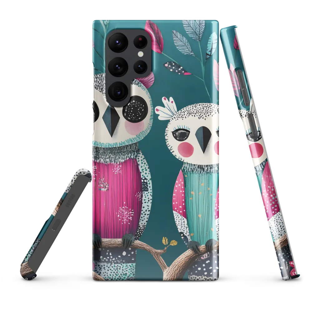 Whimsical Duo: A Celebration of Nature and Color