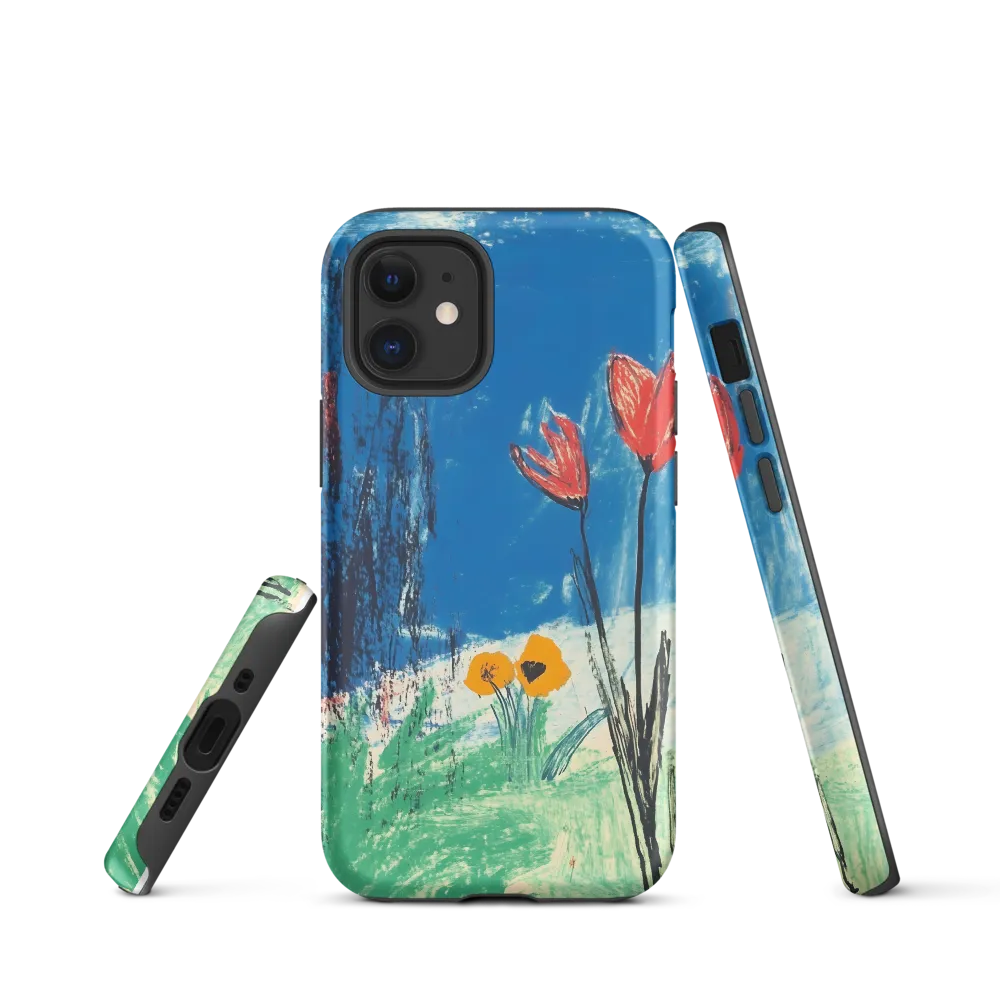 Joyful Blossoms in Blue