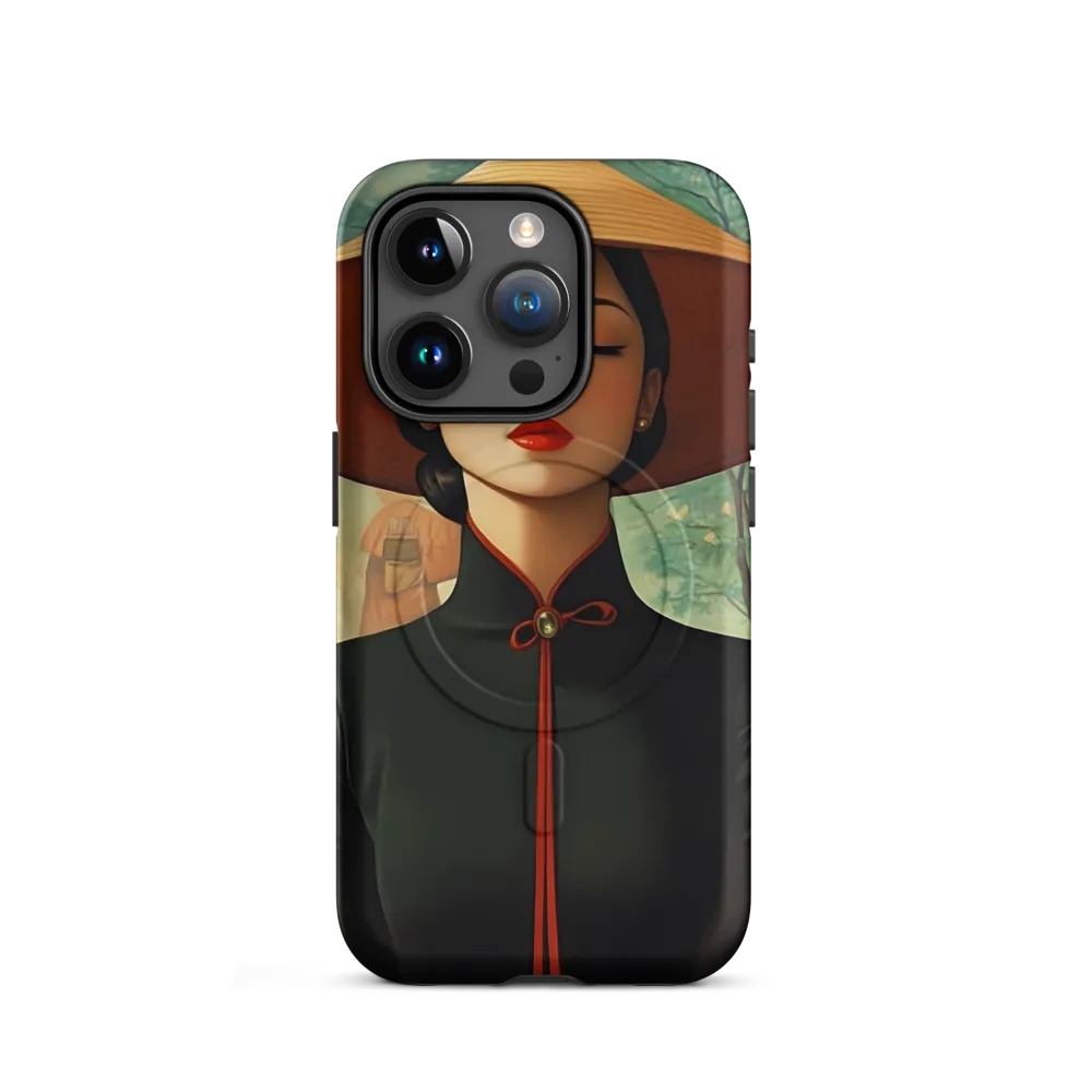 Elegance in Tranquility | Phone Case |  15 Pro | MagSafe® Tough Case | Matte