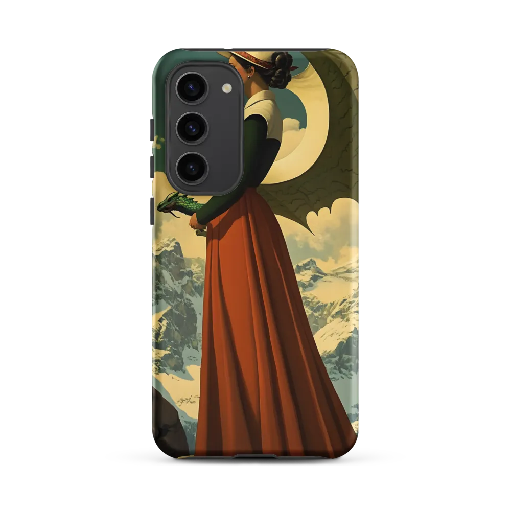 Mystic Harmony: The Dragon Keeper | Phone Case |  S23 Plus | Tough Case | Matte
