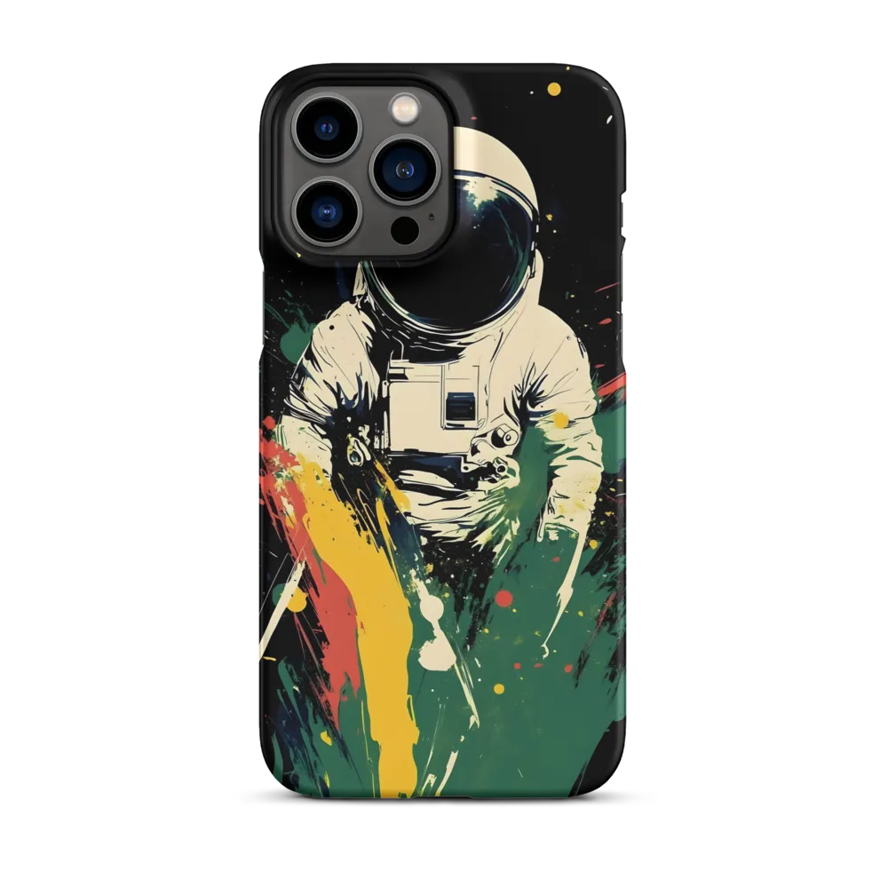 Cosmic Splash: The Astronaut's Journey