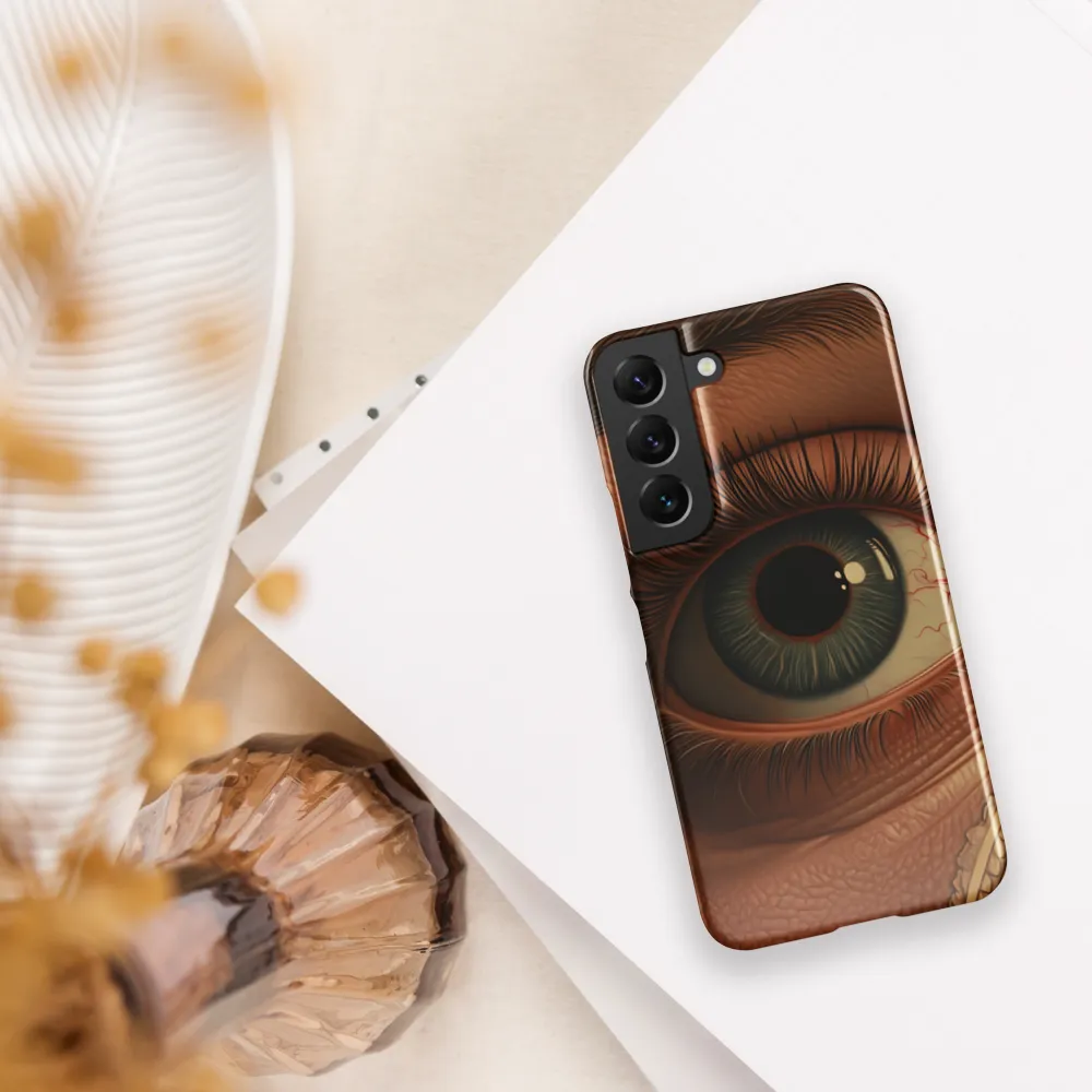 The Gaze of Anatomy | Phone Case |  S22 | Snap Case | Glossy