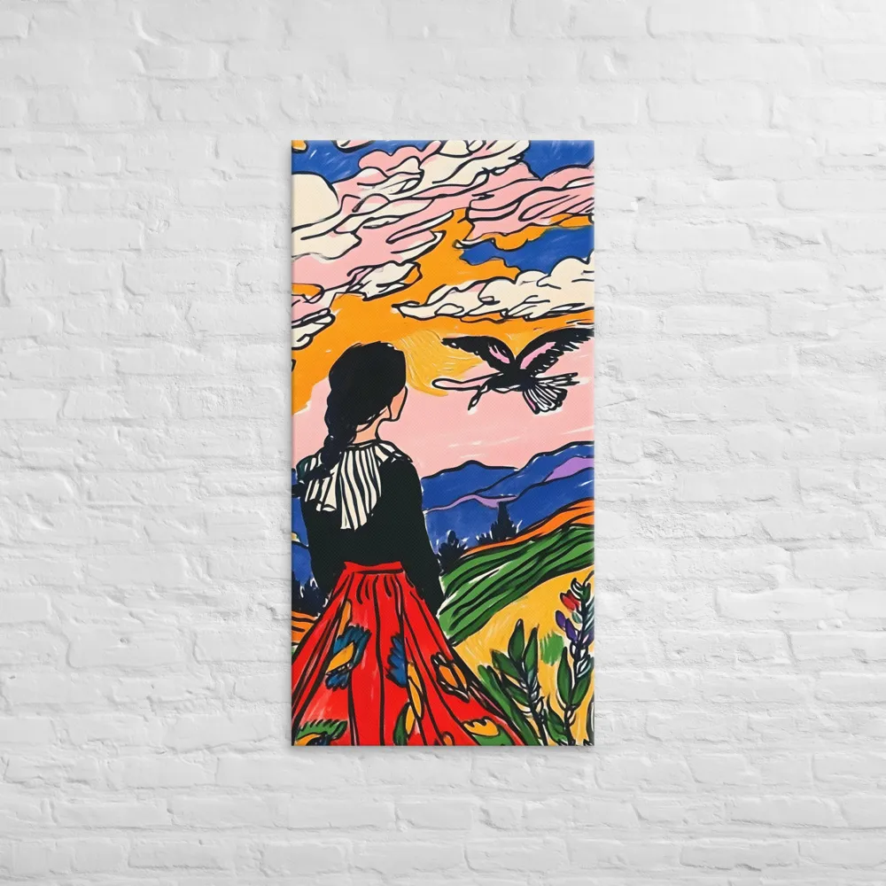 A Journey into Freedom | Canvas | 24″×48″