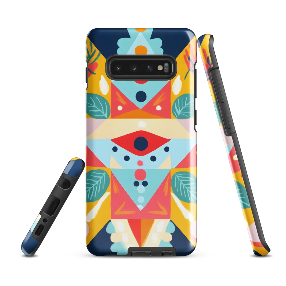 Symphony of Shapes | Phone Case |  S10 Plus | Tough Case | Glossy