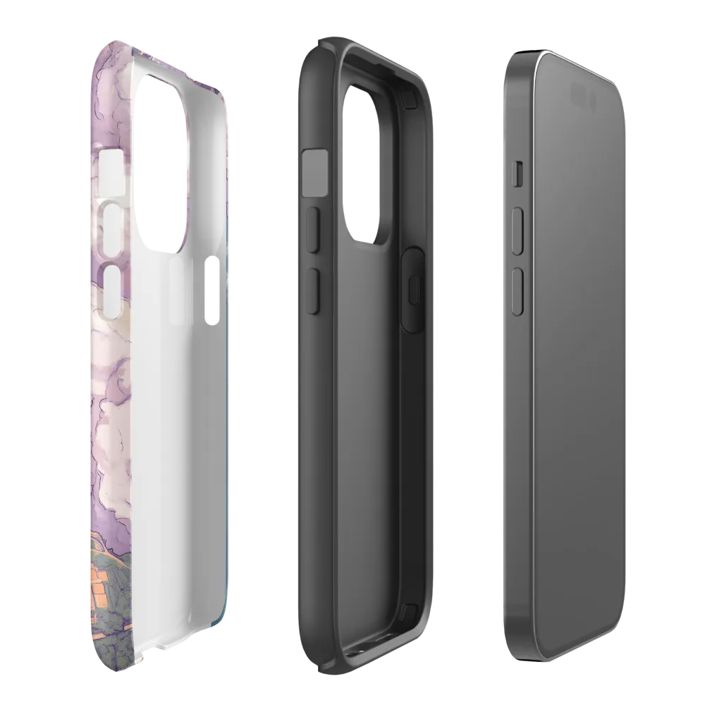 Serenity Over the Coast | Phone Case |  14 Pro | Tough Case | Matte
