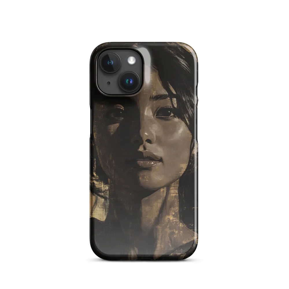 Golden Gaze: A Contemporary Portrait
