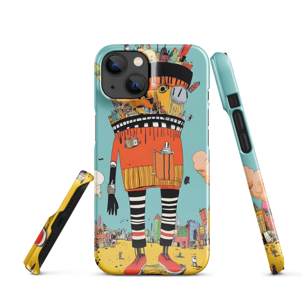 Urban Fantasia: A Whimsical Encounter | Phone Case |  14 | Snap Case | Glossy