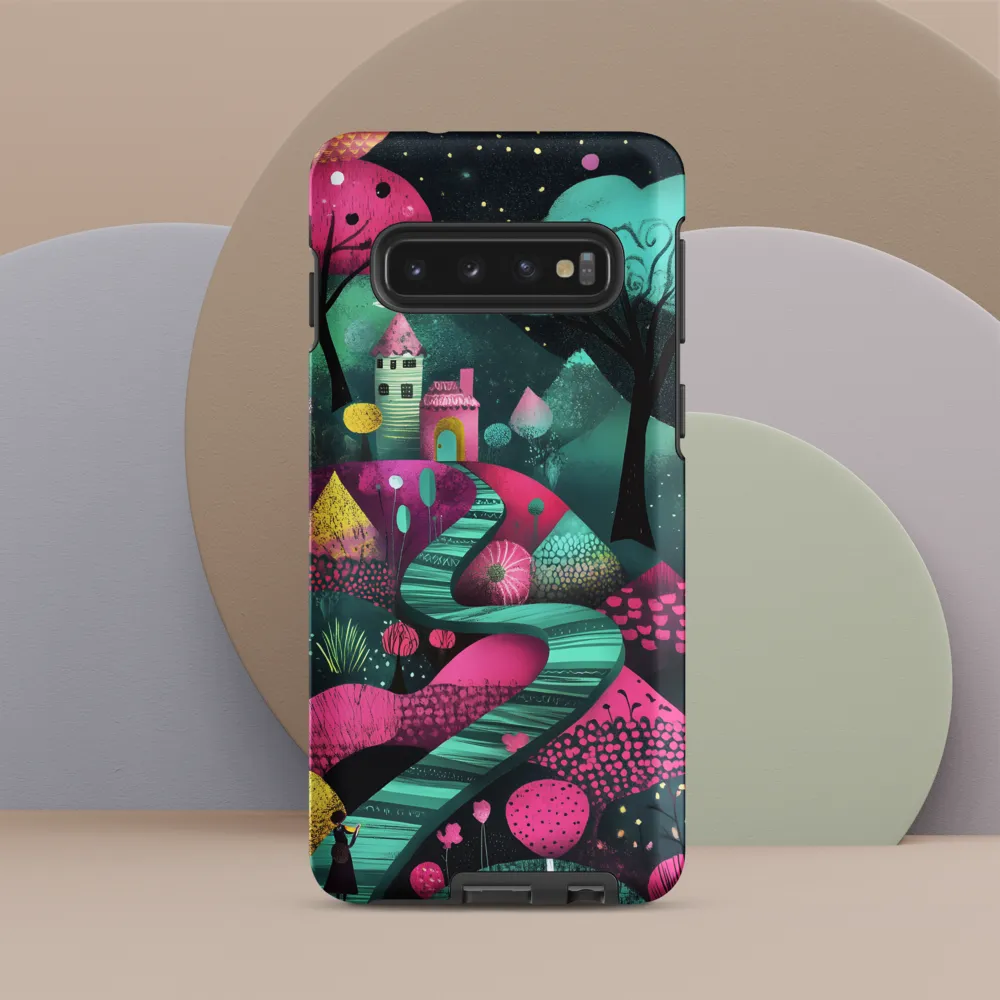 Whimsical Journey through Colorful Lands