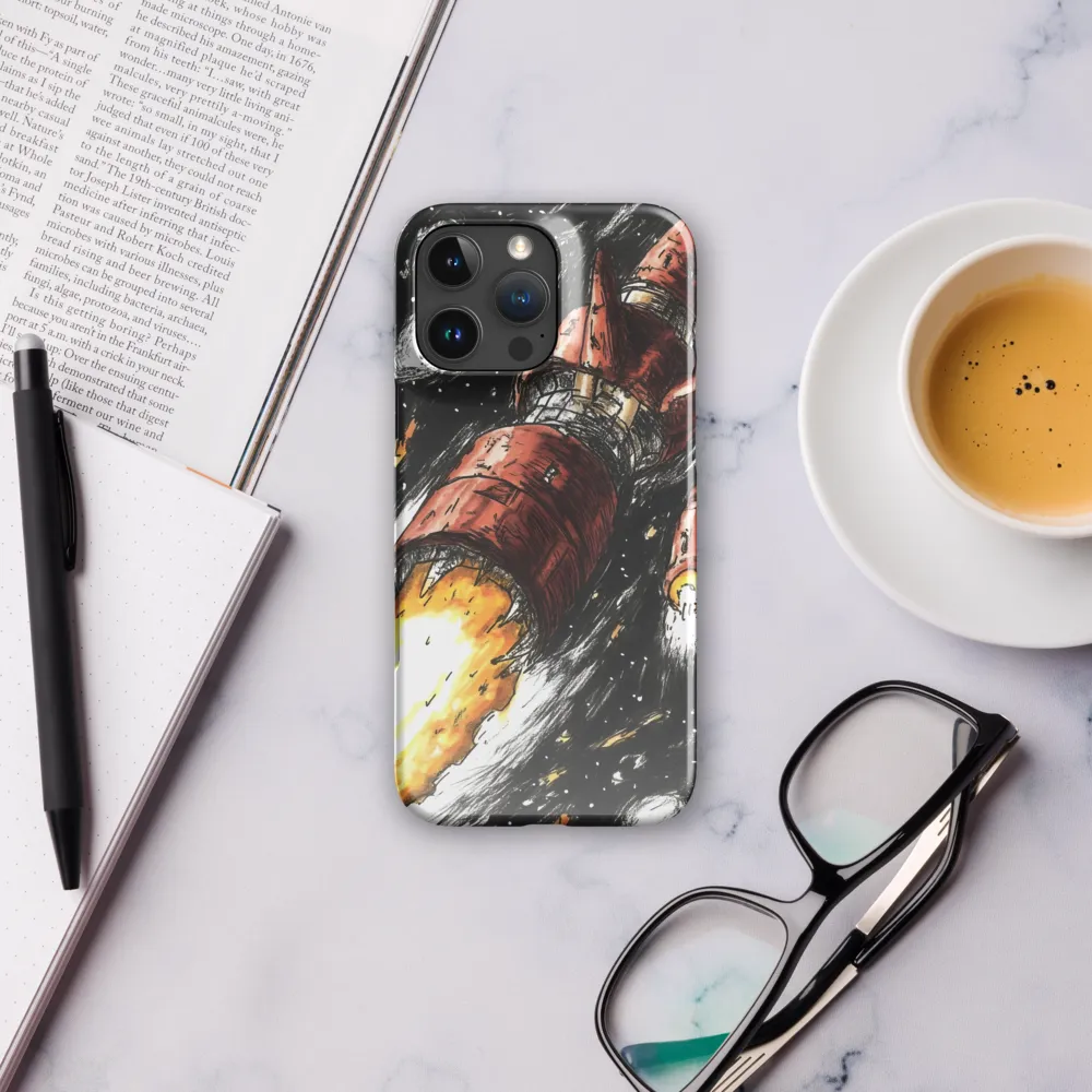 Ignition in the Abyss | Phone Case |  16 Pro Max | Snap Case | Glossy