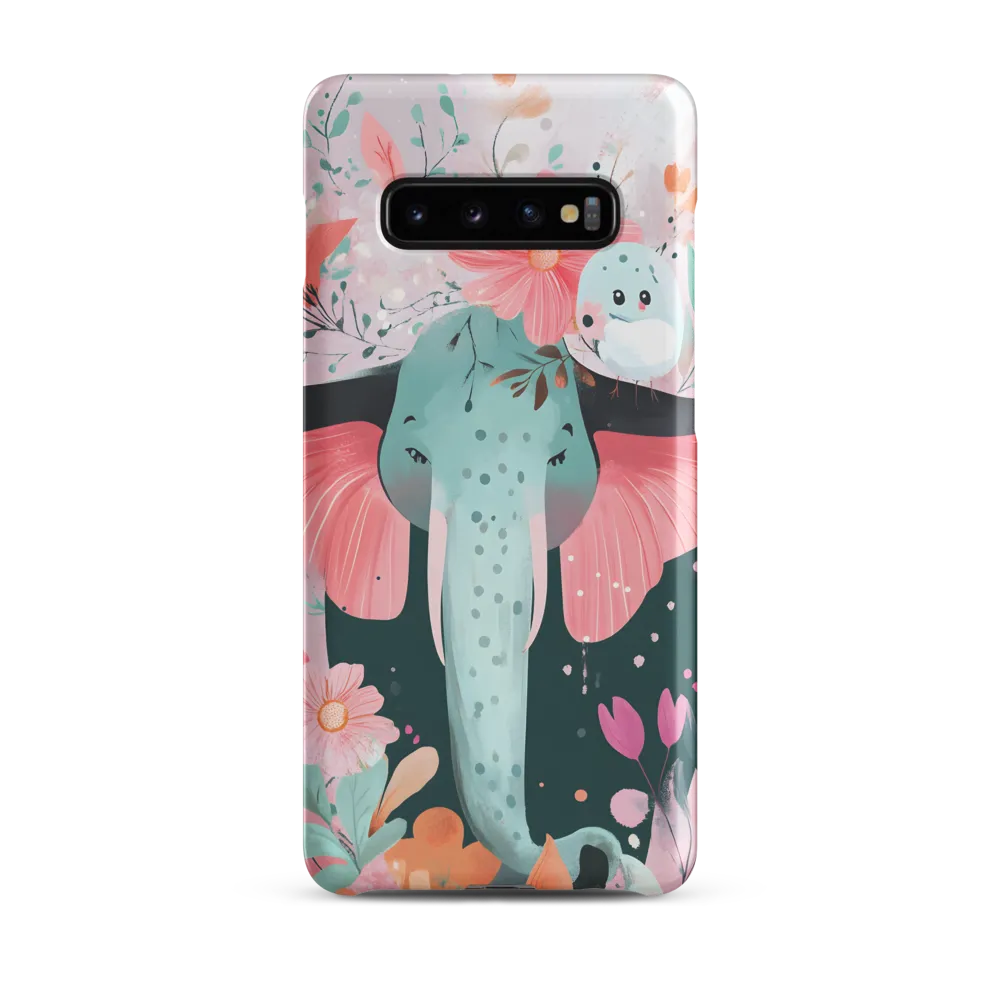 Whimsical Elephant in Bloom