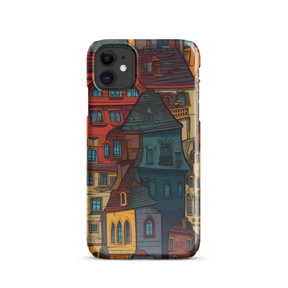 Whimsical Urban Mosaic | Phone Case |  11 | Snap Case | Glossy