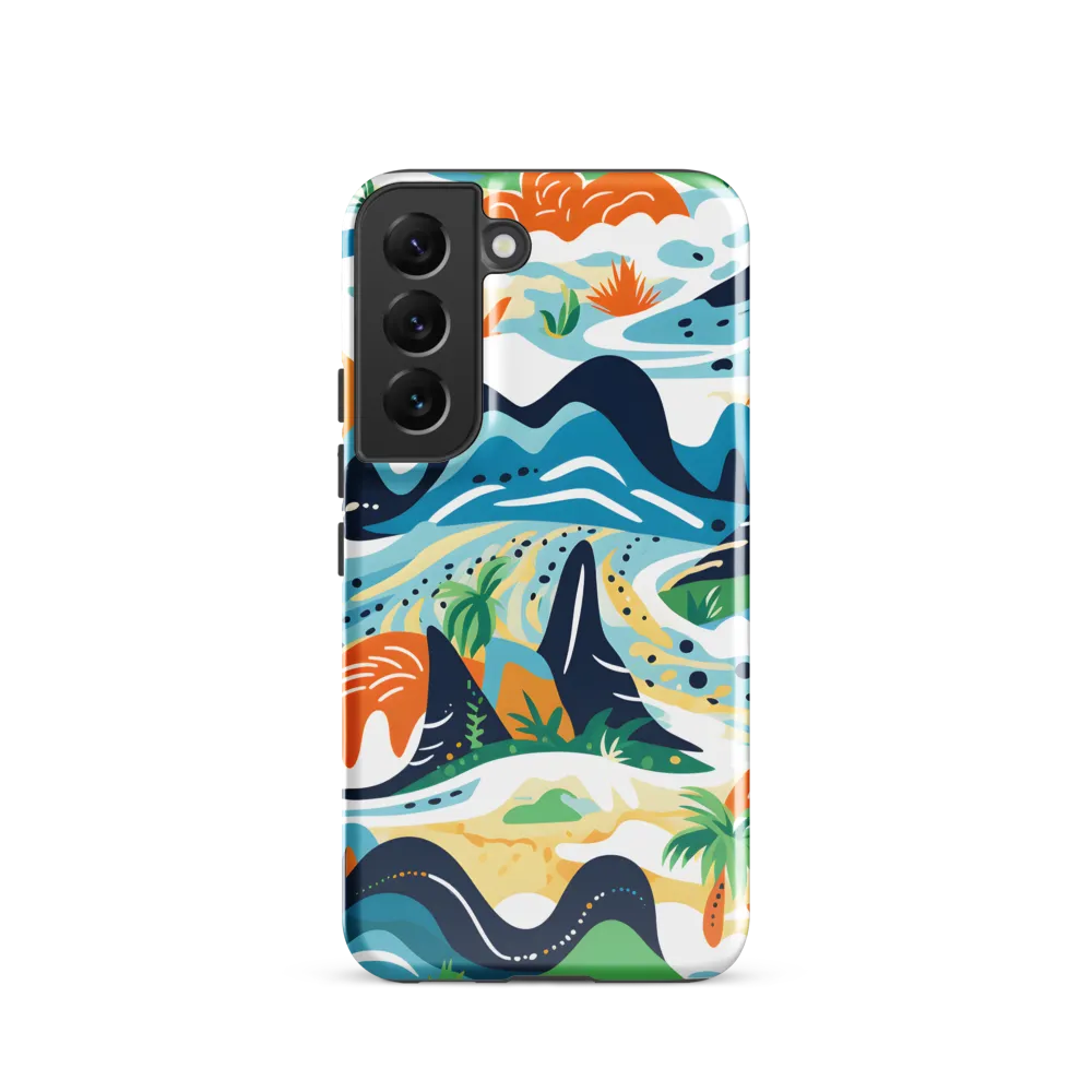 Abstract Tropical Landscape