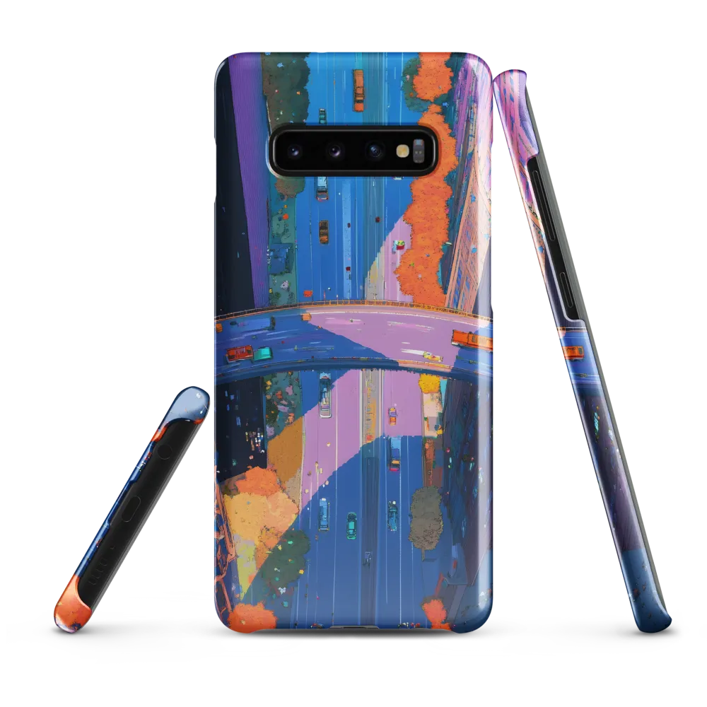 Urban Symphony: Aerial Reverie | Phone Case |  S10 Plus | Snap Case | Glossy