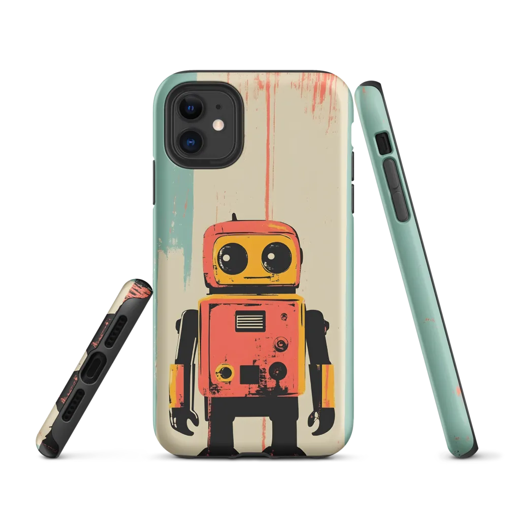 Retro Robot Charm