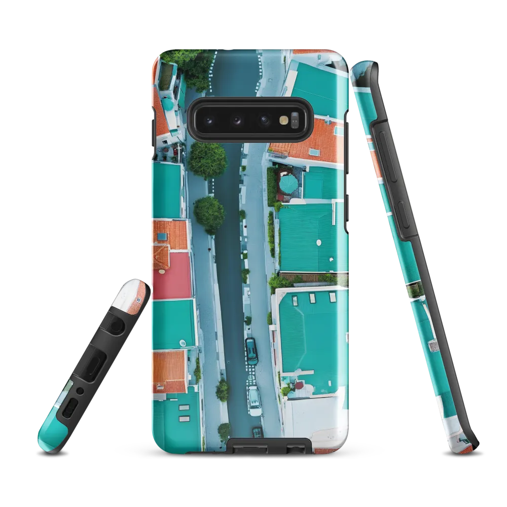 Charming Urban Tapestry | Phone Case |  S10 Plus | Tough Case | Glossy