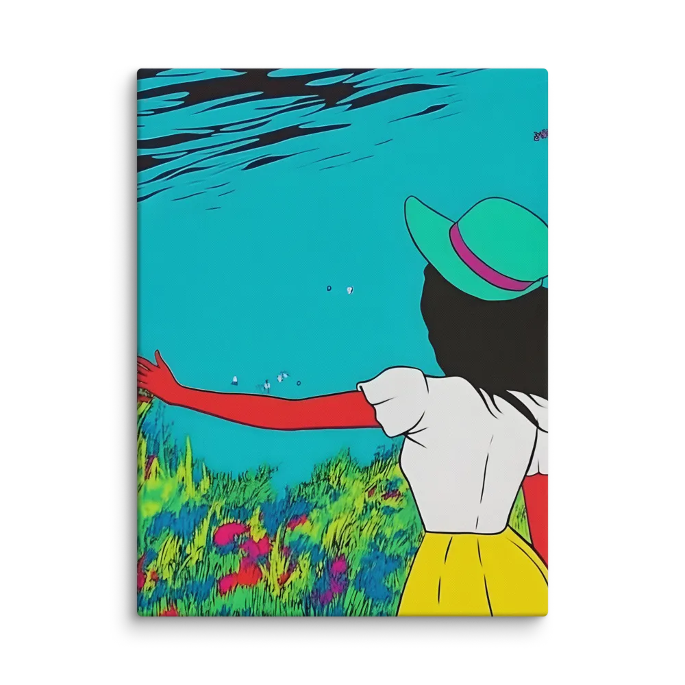 Whimsical Encounter | Canvas | 18″×24″