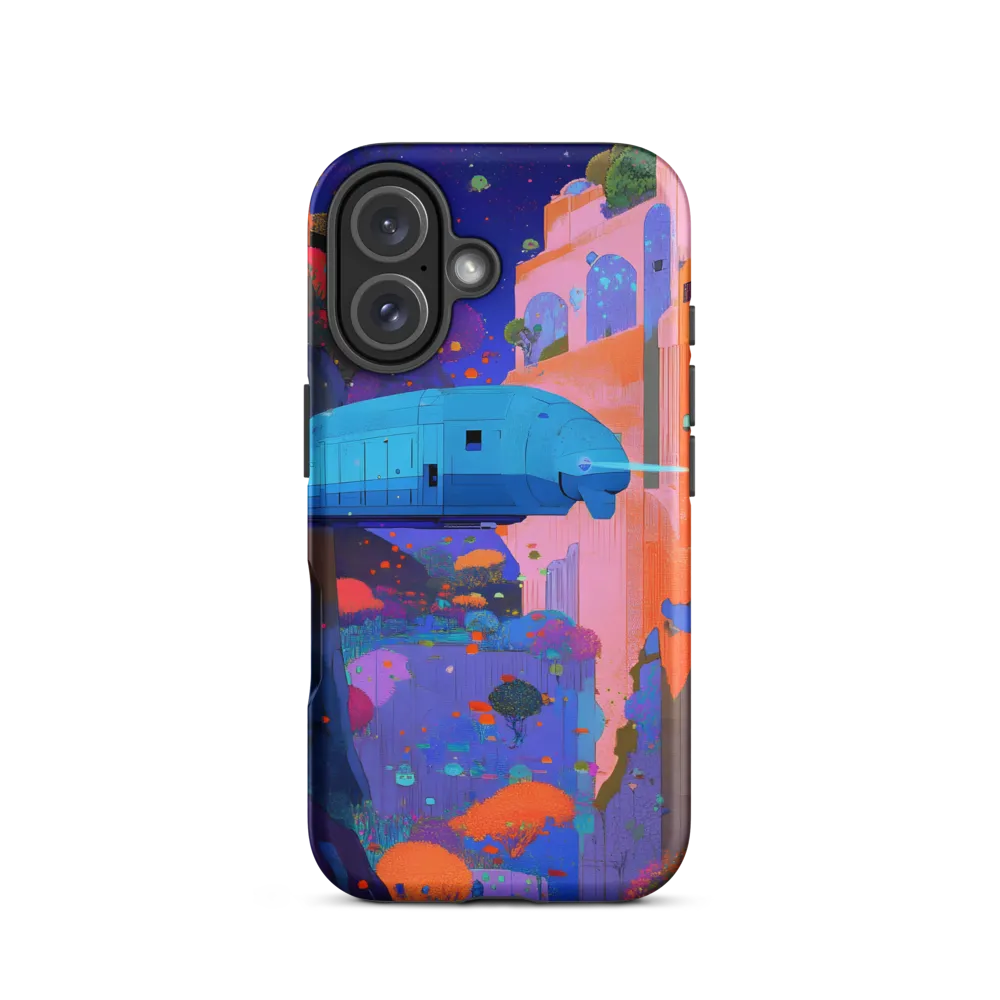 Journey Through a Technicolor Dreamscape | Phone Case