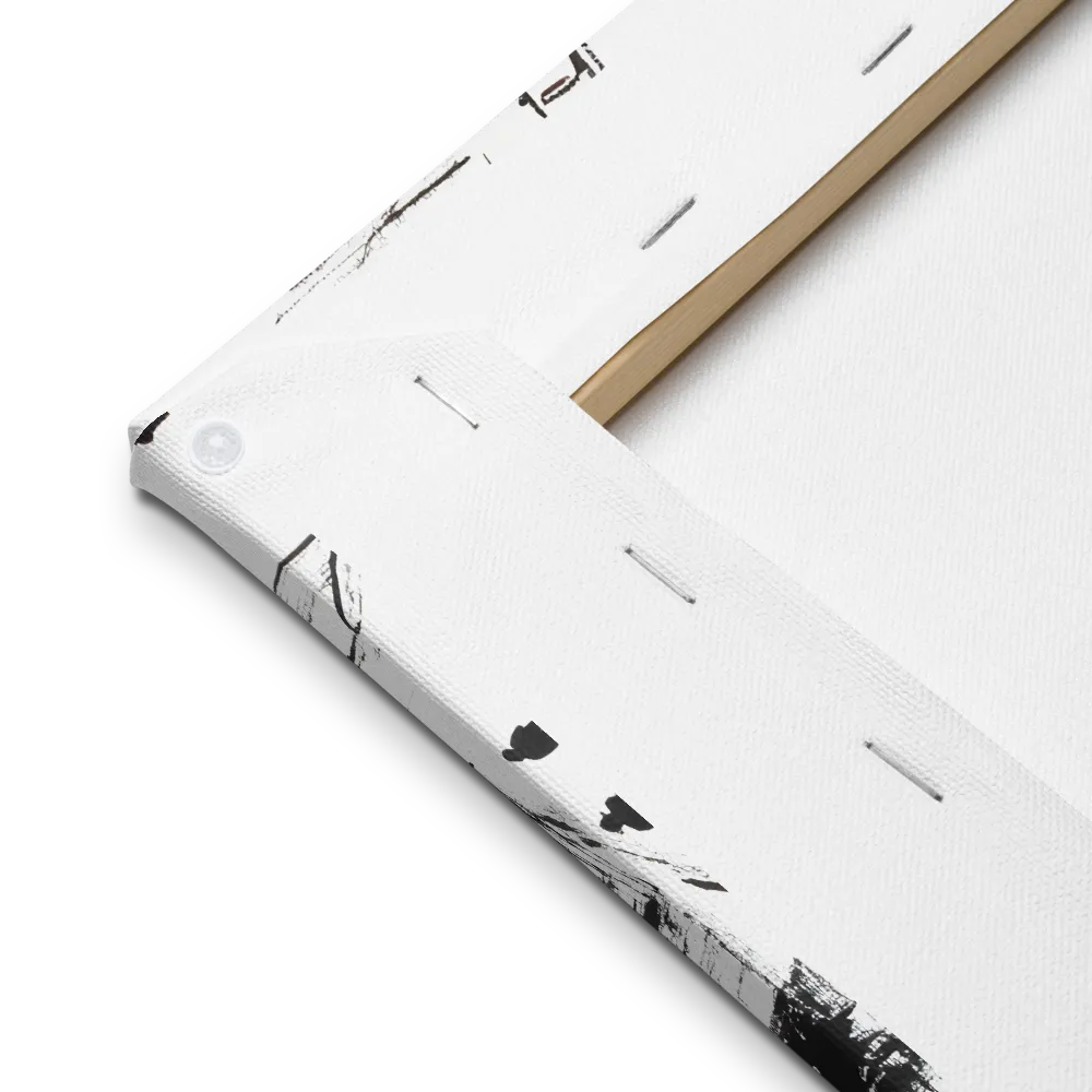 Clock Tower in Motion | Thin Canvas | 12″×12″
