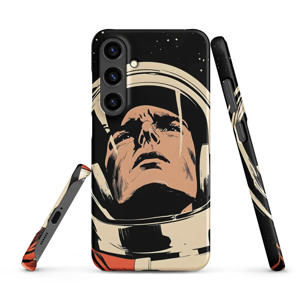 Gaze of the Astronaut | Phone Case |  S24 Plus | Snap Case | Matte