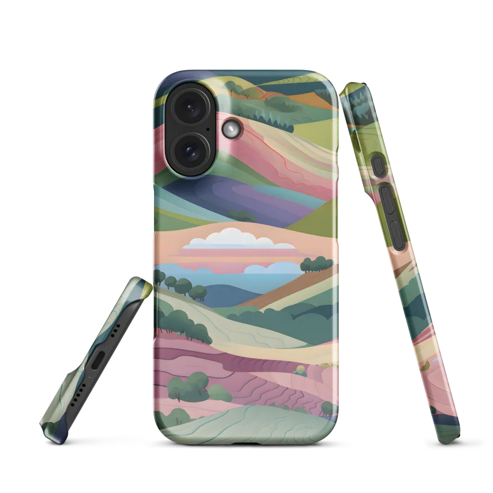 Harmonious Hills | Phone Case |  16 | Snap Case | Glossy