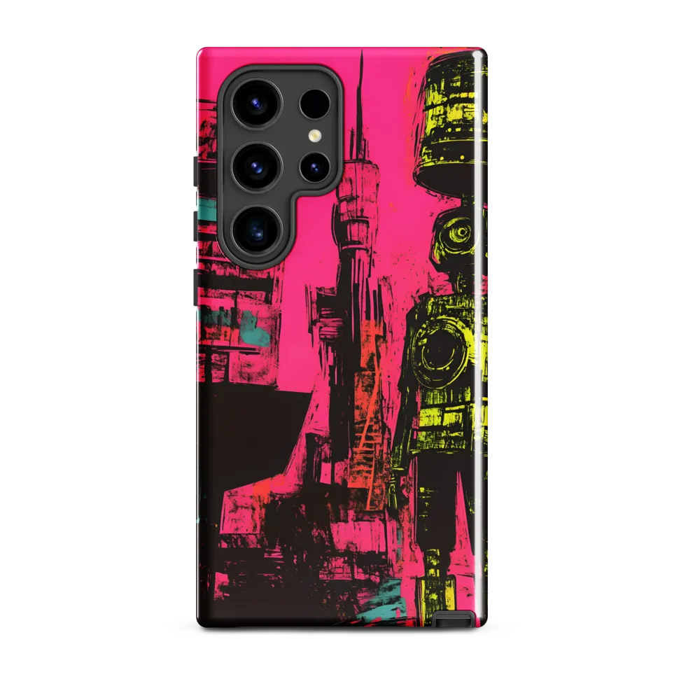 Urban Robot Symphony | Phone Case |  S24 Ultra | Tough Case | Glossy