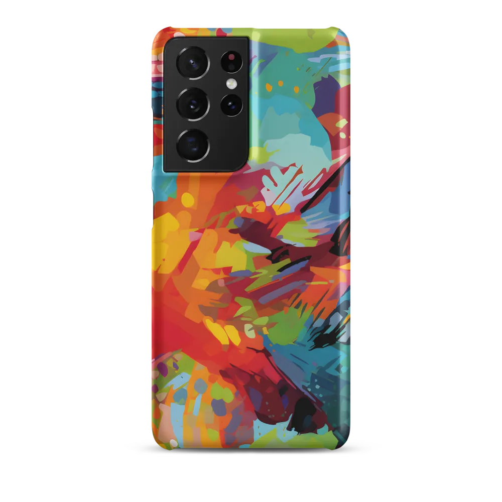 Colorful Lizard: An Abstract Adventure | Phone Case |  S21 Ultra | Snap Case | Matte