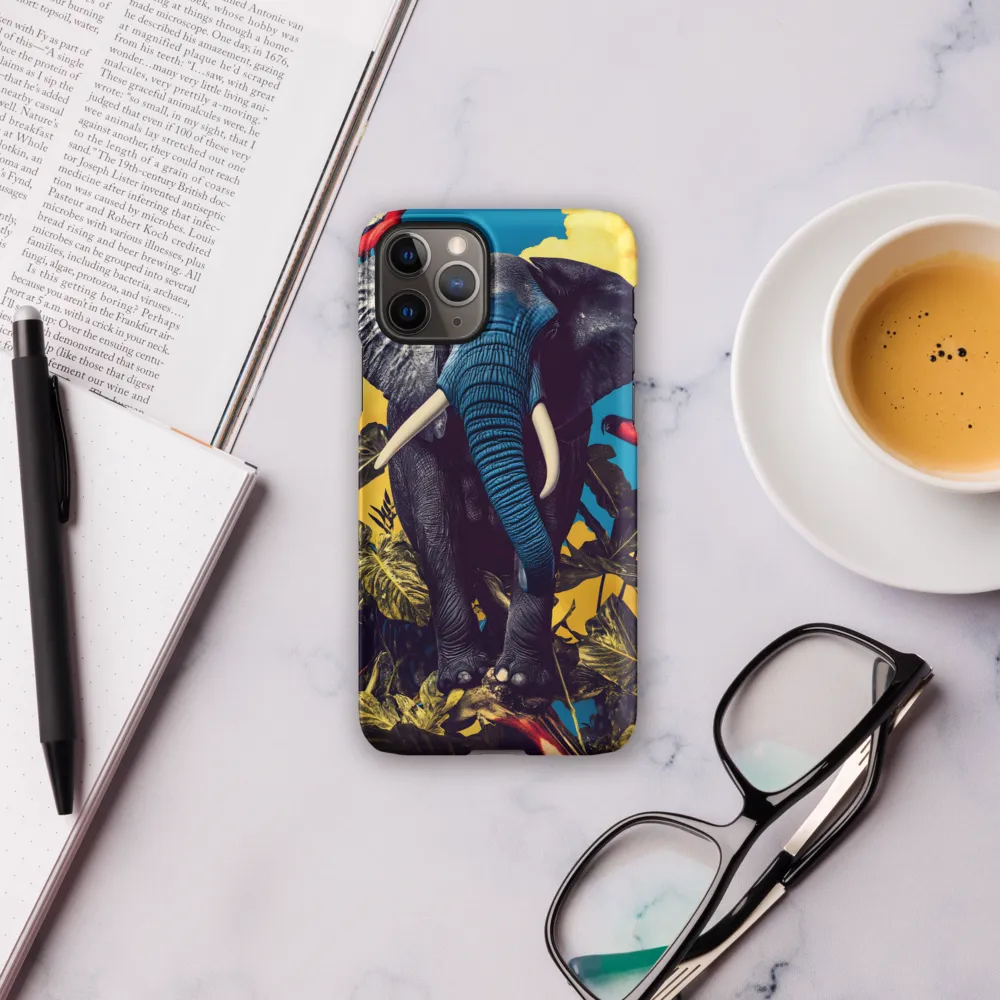 Elephant Dreams in Vibrant Colors | Phone Case |  11 Pro | Snap Case | Matte