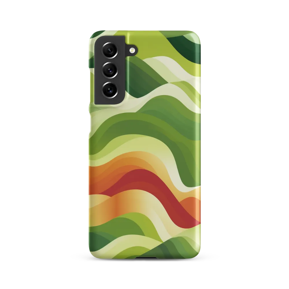 Waves of Nature | Phone Case |  S21 FE | Snap Case | Matte