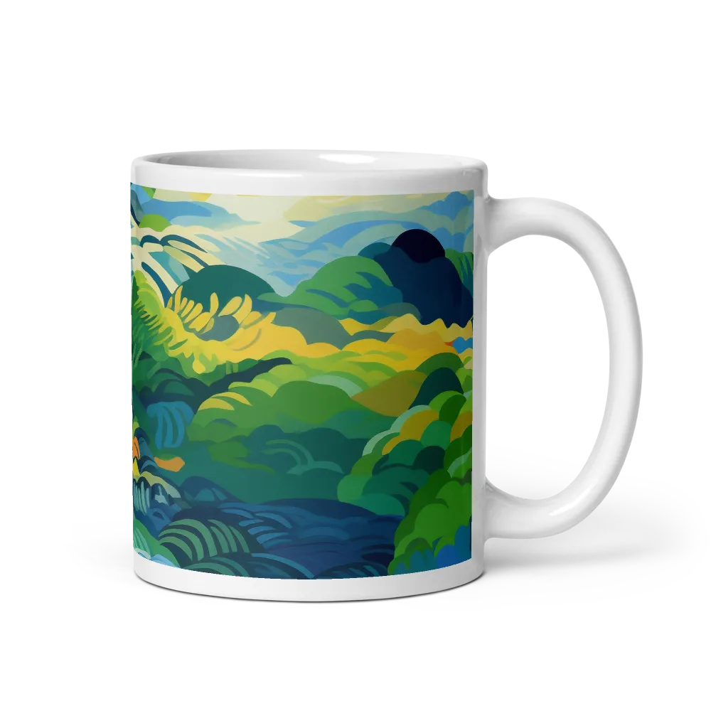 Harmony of Nature | Mug with White inside | 11 oz