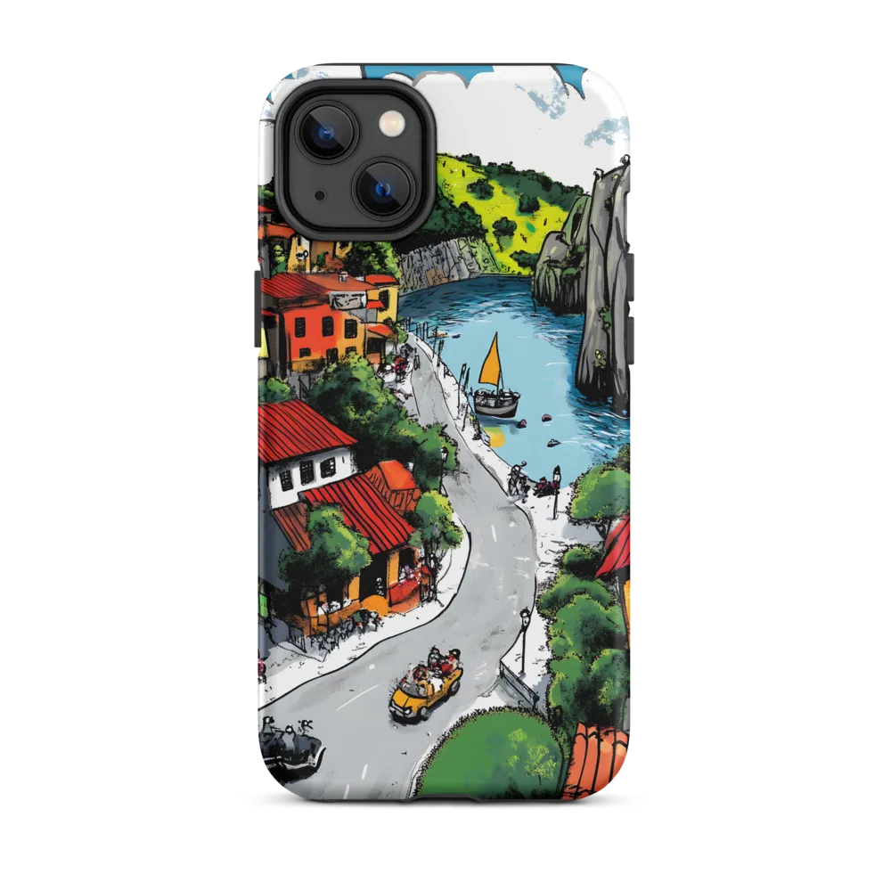 Whimsical Village by the Water