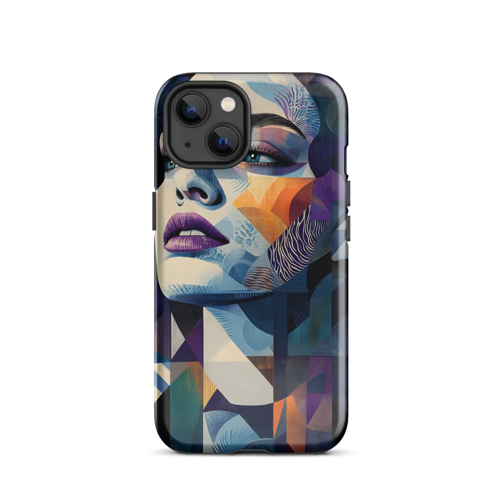 Fragmented Mystery: A Modern Portrait
