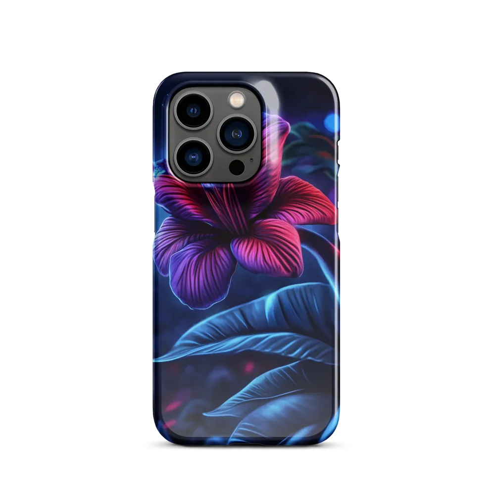 Illuminated Serenity: The Surreal Blossom