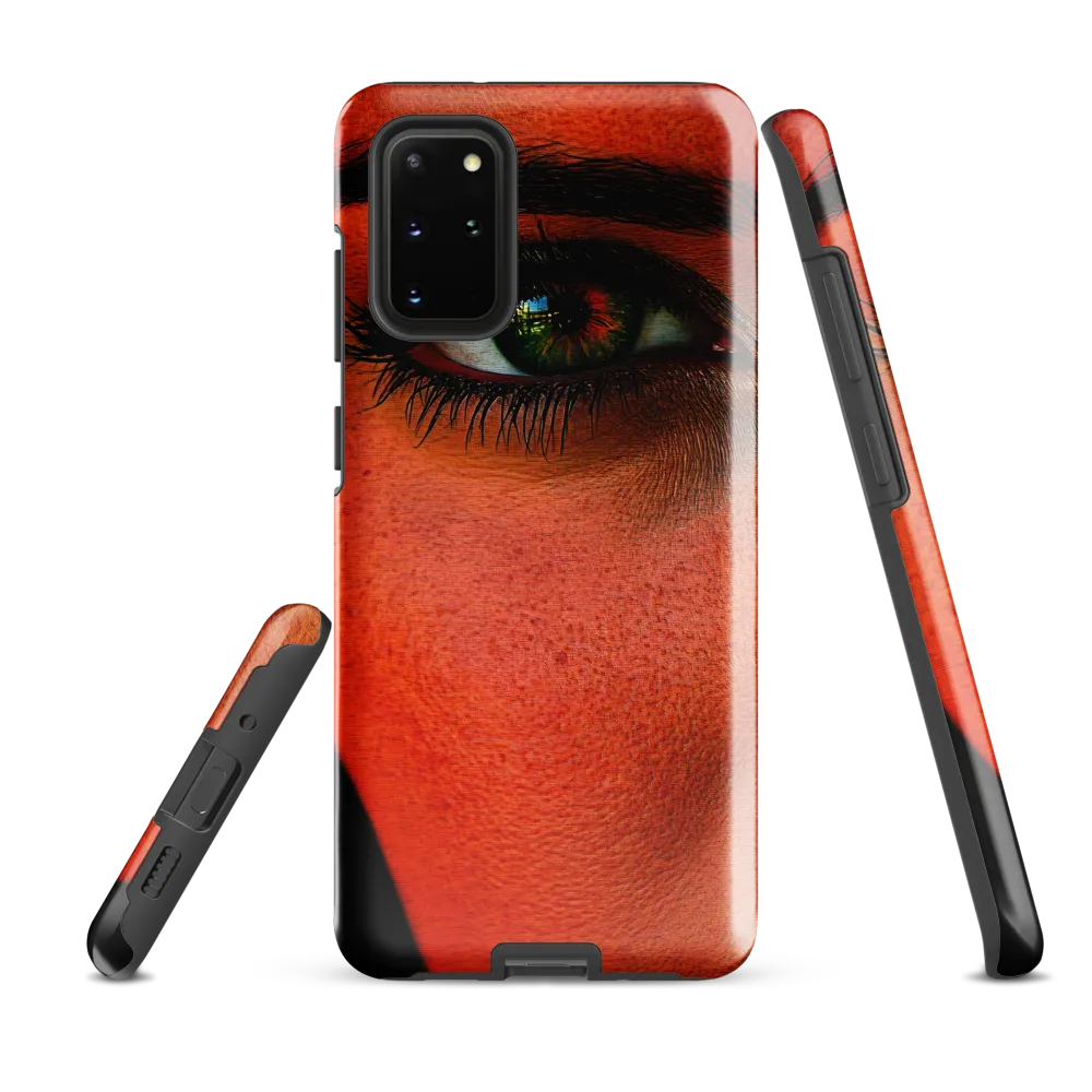 Gaze of Intensity | Phone Case |  S20 Plus | Tough Case | Glossy