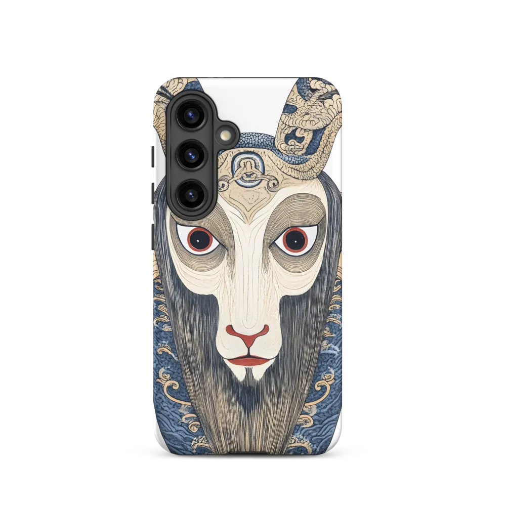 Ethereal Gaze of the Ram | Phone Case |  S24 | Tough Case | Matte