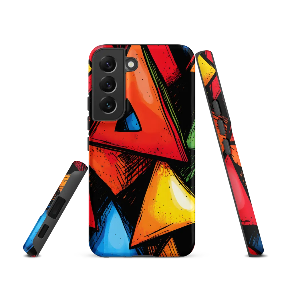 Vibrant Triangles in Abstract Harmony