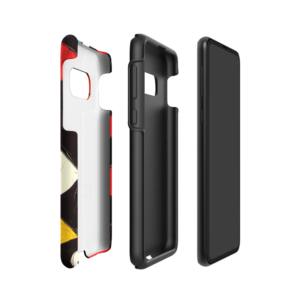 Vibrant Geometric Symphony | Phone Case |  S10e | Tough Case | Matte