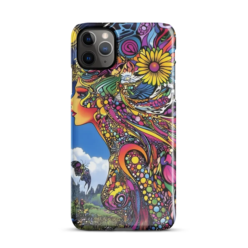 Harmony in Color: A Psychedelic Reverie | Phone Case |  11 Pro Max | Snap Case | Glossy