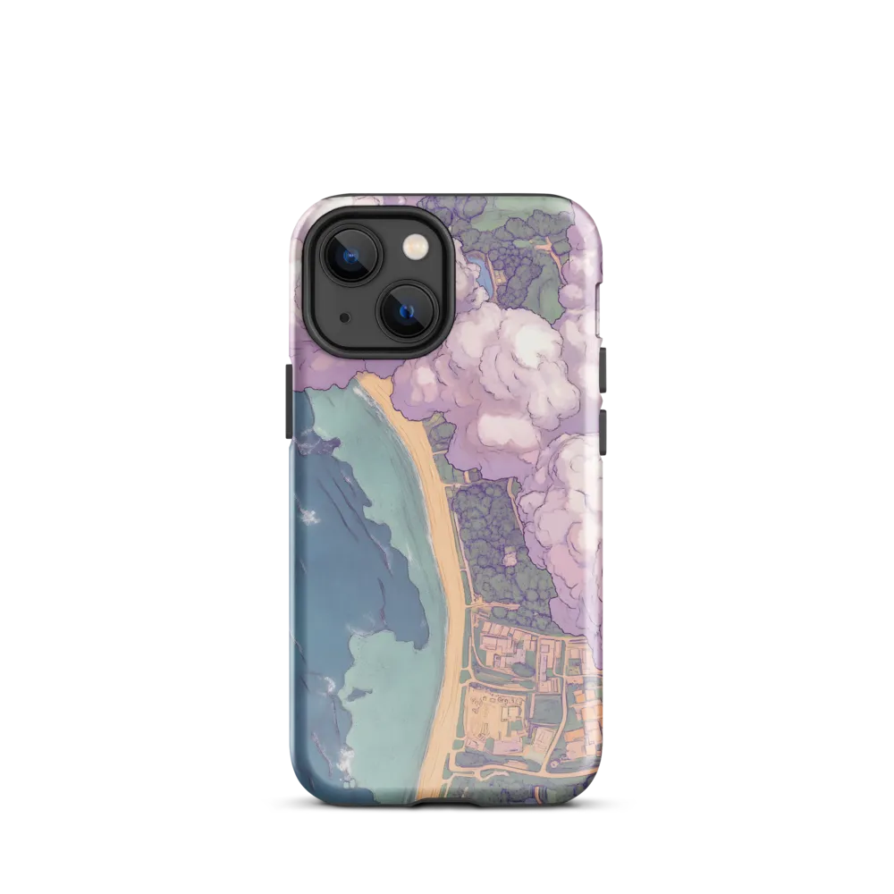 Serenity Over the Coast | Phone Case |  13 mini | Tough Case | Glossy
