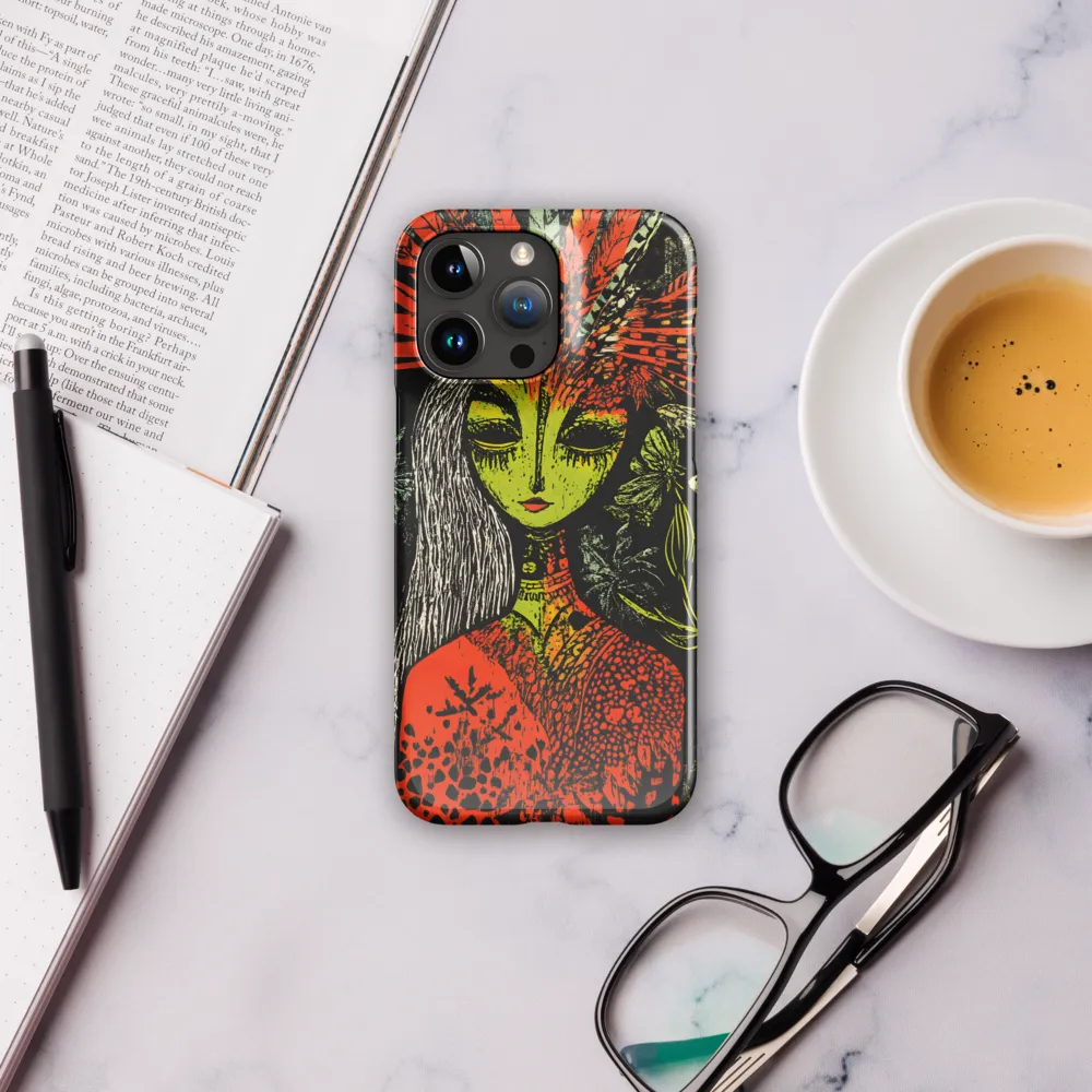 Mystical Flora: A Surreal Portrait