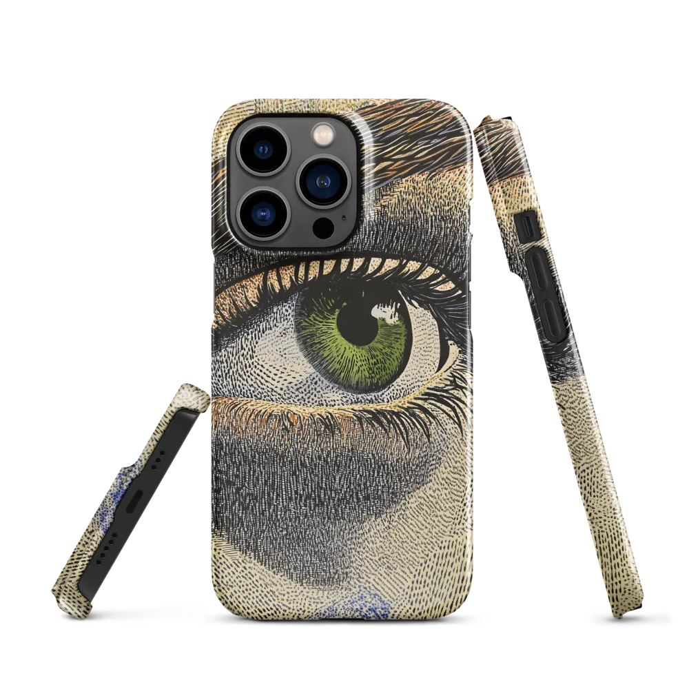 Intrigue in Green | Phone Case |  13 Pro | Snap Case | Glossy