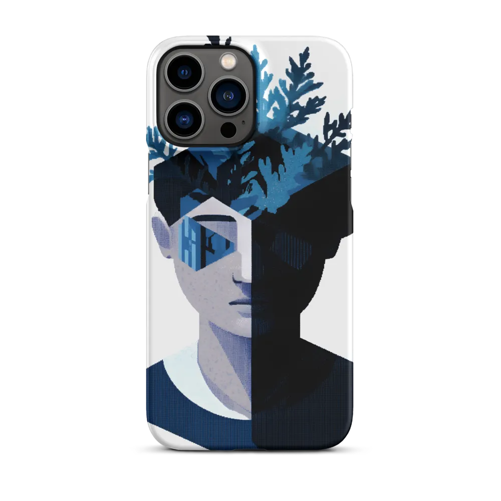 Nature's Reflection in a Surreal Portrait