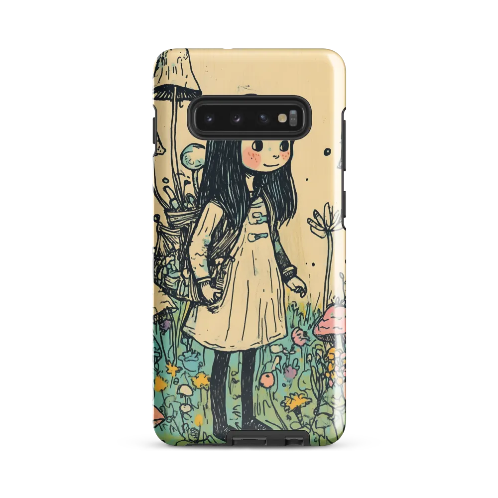 A Whimsical Journey Through a Colorful Meadow | Phone Case |  S10 Plus | Tough Case | Glossy