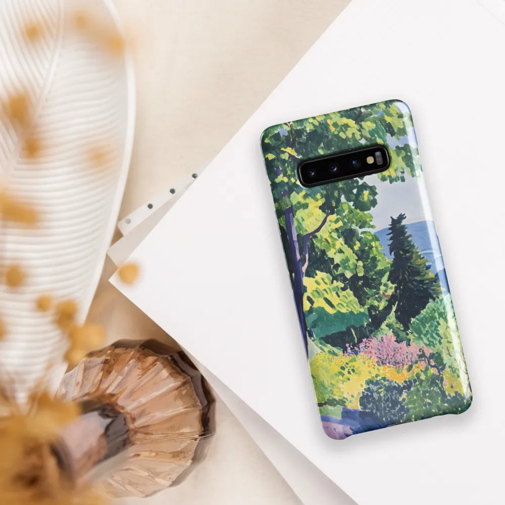 Tranquil Oasis in Nature | Phone Case |  S10 Plus | Snap Case | Glossy