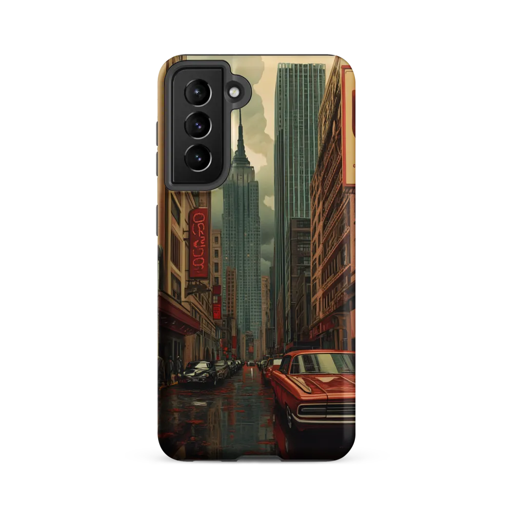 Nostalgic Cityscape: Reflections of a Forgotten Era